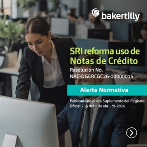 SRI reforma uso de Notas de Crédito